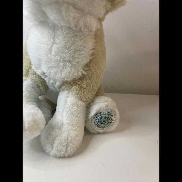 Fao Schwarz Plush Save The Earth Stuffed African Fennec Fox 13” - Picture 8 of 8